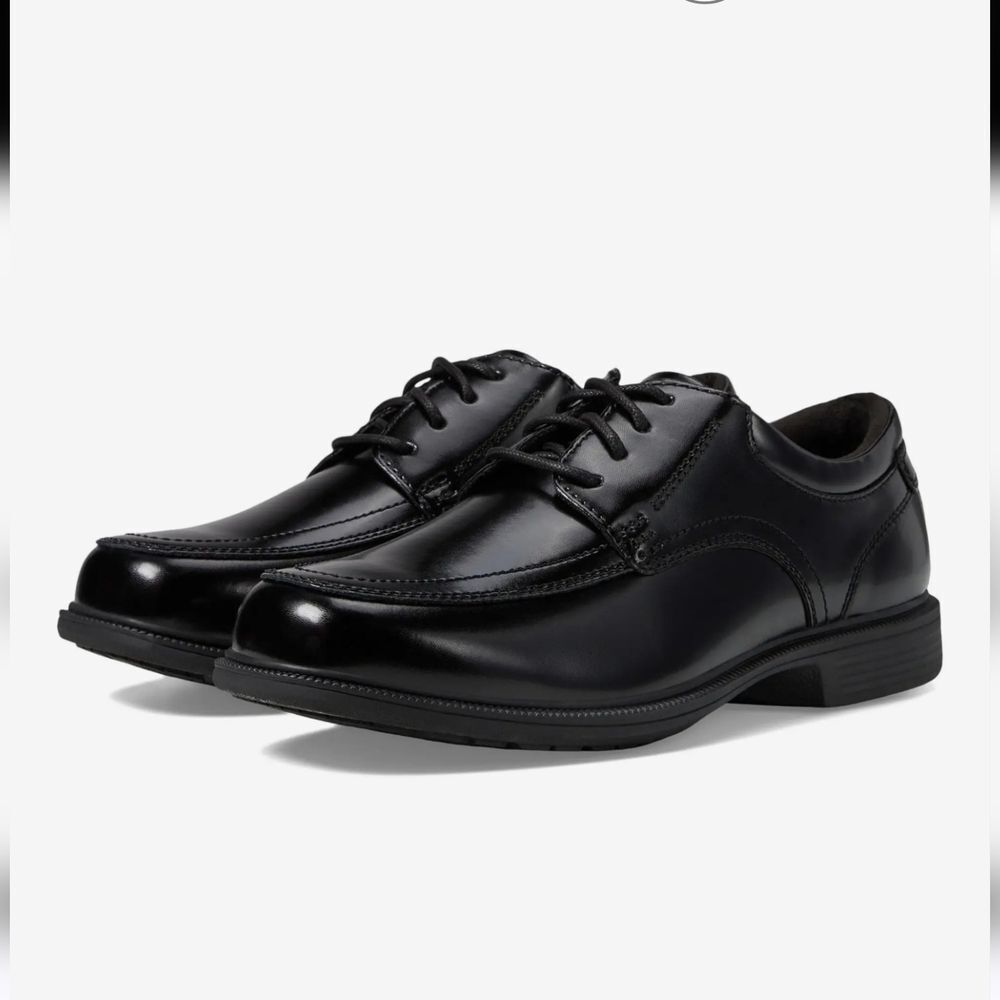Nunn Bush Bourbon Street Moc Toe Oxford with KORE Slip Resistan Comfort